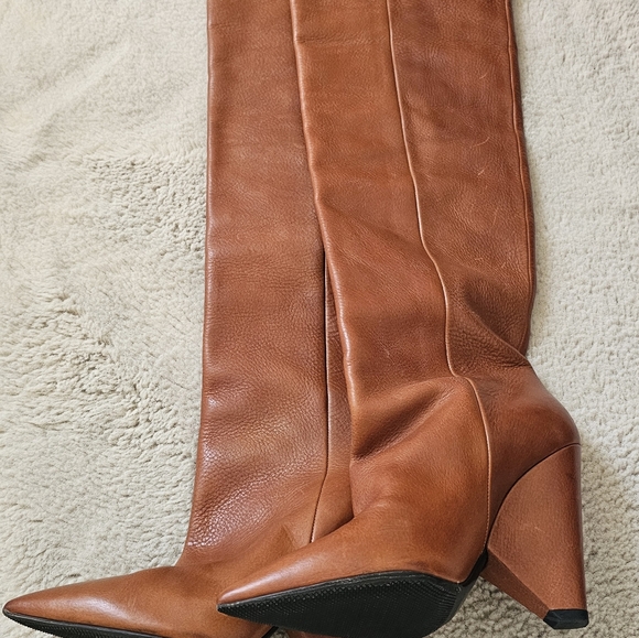 Saint Laurent Niki Over-The-Knee Boots - Picture 14 of 15